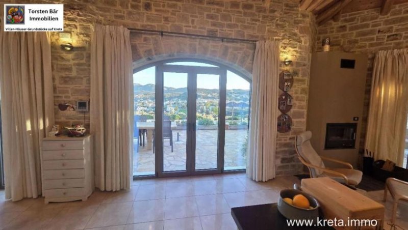 Pitsidia Kreta, Pitsidia Naturstein Villa die Komfort und Charme vereint Haus kaufen